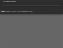 Tablet Screenshot of hauckmail.com